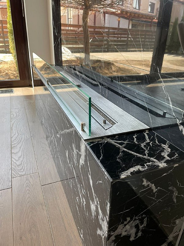 Топливный блок SteelHeat LINE GLASS 1200 Топливный блок SteelHeat LINE GLASS 1200