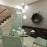 Настенный биокамин Lux Fire "Капитан 500 Н" XS (черный) фото 2