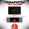 Тумба под ТВ с биокамином SteelHeat LIVORNO IMPULSE 140 см (корпус серый / фасады гротто гранит) фото 3
