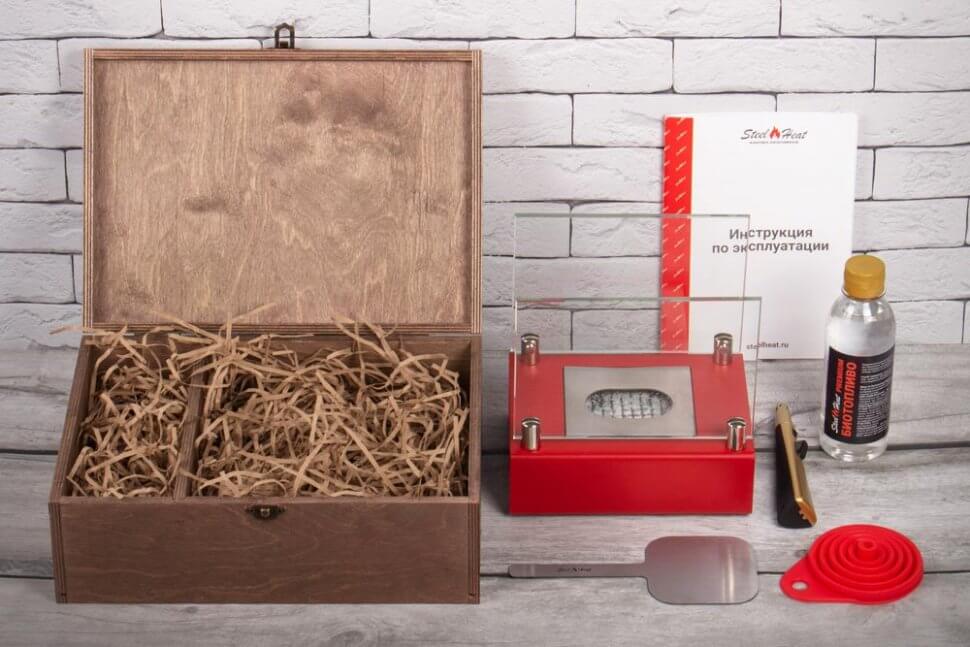 Подарочный набор SteelHeat PREMIUM BOX ALBA Красный + деревянная коробка + стартовый комплект Подарочный набор SteelHeat PREMIUM BOX ALBA Красный + деревянная коробка + стартовый комплект