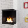 Встроенный биокамин Lux Fire Угловой 1090 S (левый угол) фото 7