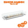 Биокамин встраиваемый в тумбу Steelheat Stand 800 белый фото 1