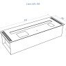 Автоматический биокамин Lux Fire Smart Flame 900 RC фото 6
