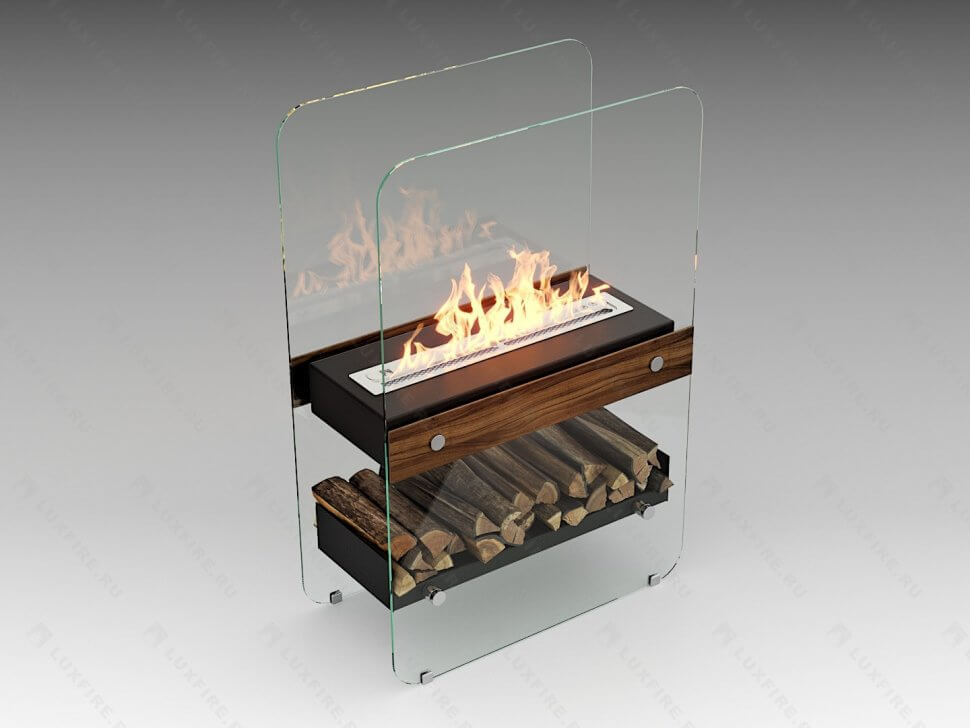 Напольный биокамин Lux Fire 