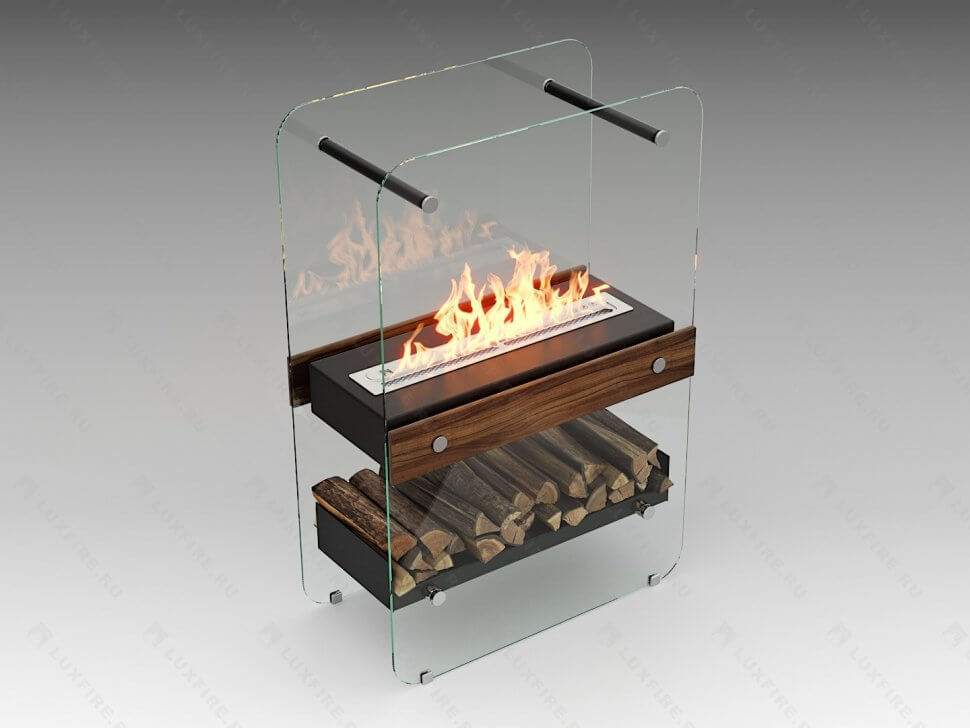 Напольный биокамин Lux Fire 