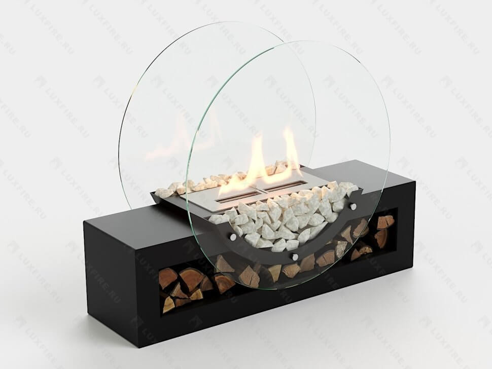 Напольный биокамин Lux Fire 