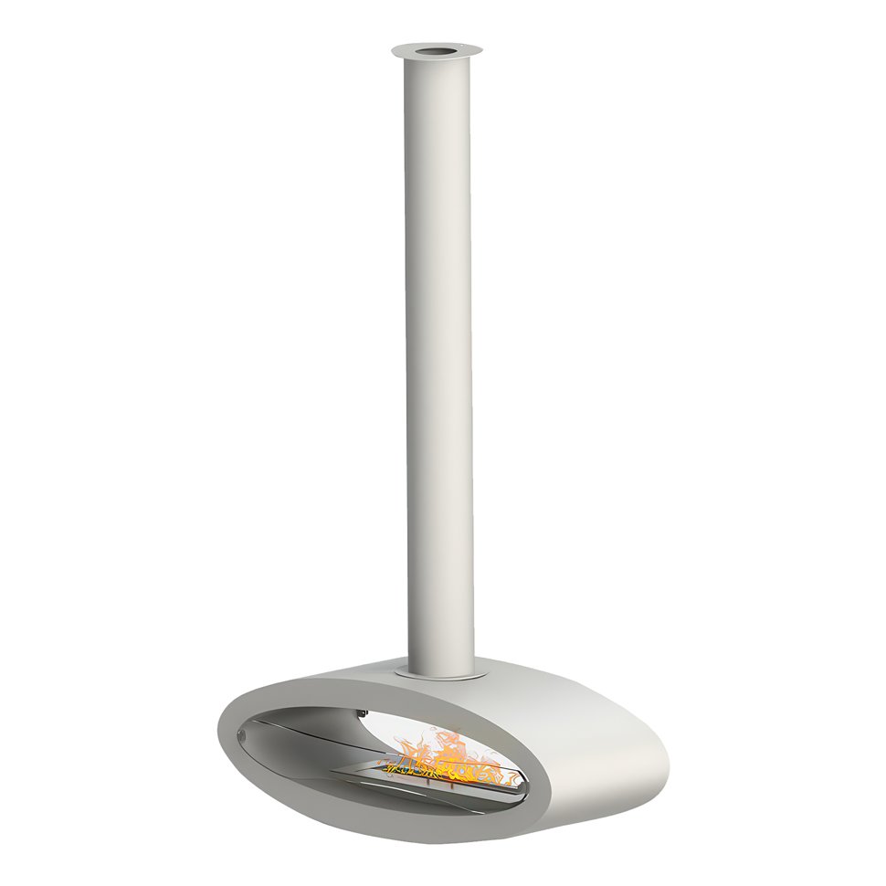 Подвесной биокамин Ellipse Biofire белый Подвесной биокамин Ellipse Biofire белый